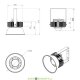 Светодиодный купольный промышленный светильник ПРОФИ v2.0 ЭКО 50Вт, 6000Лм, 4500К, IP65, линза 120°