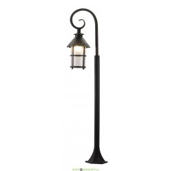 Уличный фонарный столб светильник Кантри SD-355H1 алюминий, темно-коричневый 1,245м