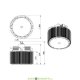 Подвесной промышленный светильник Профи v3.0 Мультилинза 350Вт, 52150Лм, 4000К, линза 120°, IP65