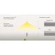 Светодиодный торговый светильник серии Маркет-Линия, (Ритейл) опал 20Вт, 2140Лм, 3000К, IP65, 1004х63х55мм
