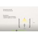 Светодиодный торговый светильник серии Маркет-Линия-Оптик, (Ритейл) 20Вт, 2700Лм, 4000К, 1004х63х55мм, Прозрачный, линза 90°