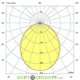 Светодиодный торговый светильник серии Маркет-Линия-Оптик, (Ритейл) 20Вт, 2700Лм, 5000К, 1004х63х55мм, Прозрачный, линза 30°