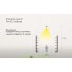 Светодиодный торговый светильник серии Маркет-Линия-Оптик, (Ритейл) 20Вт, 2700Лм, 5000К, 1004х63х55мм, Прозрачный, линза 60°