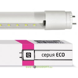 Лампа светодиодная LED-T8-std 18Вт 160-260В G13 4000К 1440Лм 1200мм прозрачная ASD