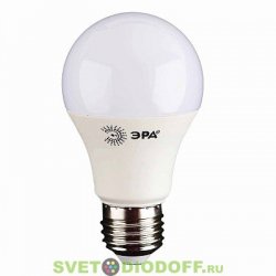 Лампа светодиодная  ЭРА LED smd A60-8w-840-E27 4000К
