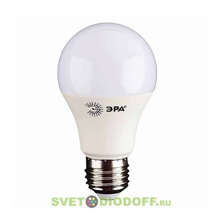 Лампа светодиодная  ЭРА LED smd A60-8w-840-E27 4000К