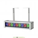 Линейный светильник, фасадная подсветка Барокко 10 Оптик 10Вт, 24-36V DC, RGBW +3000К теплый DMX, линза 10×65°, 250мм