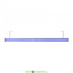 Светодиодный светильник фасадная подсветка Барокко Оптик 40Вт, СИНИЙ МАТОВЫЙ, IP67, 1000мм