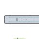 Светодиодный линейный промышленный светильник Айсберг 18, 18Вт, IP65, 3000К Тёплый, 2630Лм, Прозрачный