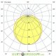 Светодиодный линейный промышленный светильник Айсберг 20, 20Вт, IP65, 3000К Тёплый, 2800Лм, Опал