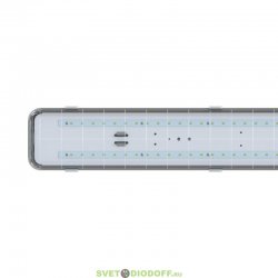 Светодиодный линейный промышленный светильник Айсберг 20, 20Вт, IP65, 4000К Дневной, 3270Лм, Прозрачный