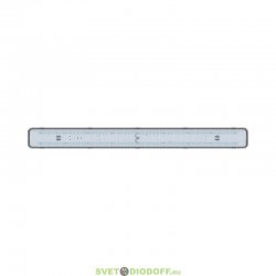 Светодиодный линейный промышленный светильник Айсберг 20 ЭКО, 20Вт, IP65, 4000К Дневной, 3100Лм, Прозрачный