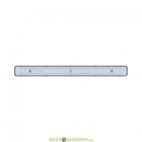 Светодиодный линейный промышленный светильник Айсберг 40Вт, IP65, 4000К дневной, 6550Лм, прозрачный