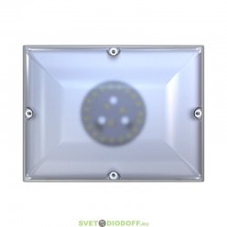 Светодиодный светильник ЖКХ, Кронос v2.0 ЭКО Датчик, 10Вт, 1000Лм, 5000К, IP54