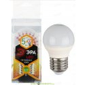 Лампа светодиодная  ЭРА LED smd P45-5w-827-E27 2700К