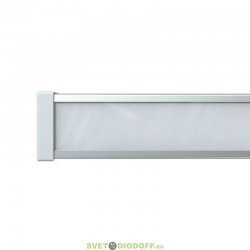 Фасадный светодиодный светильник линейный Барокко 12 Матовый, 12Вт, 1350Лм, 4000К Дневной, 600мм, IP67