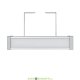 Фасадный светодиодный светильник линейный Барокко 6, 6Вт, 300мм, 4000К, 680Лм, Матовый