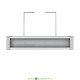Фасадный светодиодный светильник линейный Барокко 6 Прозрачный, 6Вт, 670Лм, 3000К Теплый, 300мм, IP67