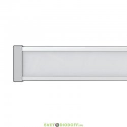 Фасадный светодиодный светильник линейный Барокко 12 Матовый, 12Вт, 1300Лм, 4000К Дневной, 300мм, IP67