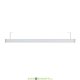 Линейный фасадный светодиодный светильник Барокко 24 Матовый, 24Вт, 2520Лм, 3000К Теплый, 1200мм, IP67