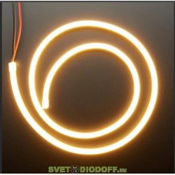 Гибкий неон низковольтный SMD2835, 120led/m, 24V, 6х12мм, ТЕПЛЫЙ БЕЛЫЙ