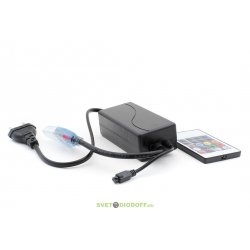 Контроллер RGB для ленты 220В (16 функций 5050 RGB 40cm провод)