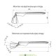 Консольный светодиодный светильник Гроза L 160Вт, 24500Лм, 5000К линза 155×70° градусов