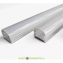 Накладной алюминиевый профиль для светодиодной ленты AN-P31552 [18х10х2000mm]