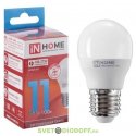 Лампа светодиодная LED-ШАР-VC 11Вт 230В Е27 4000К 990Лм IN HOME