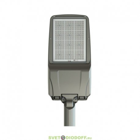 Уличный консольный светодиодный светильник Гроза М v2, 200Вт 3000К Теплый, линза 155×70° градусов, 31620Лм, 5лет