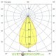 Светильник архитектурной подсветки односторонний Акцент 16, 24-36V DC RGBW+4000К Дневной DMX, 16Вт, 1020Лм, линза 10×65° градусо