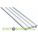 Алюминиевый профиль для светодиодных лент SD-254, 2000х56,6х9мм