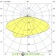 Светодиодный торшерного типа Ламина Консоль 40Вт, 6900Лм, 5000К Яркий дневной, линза155х85°, IP66