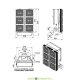 Промышленный светодиодный прожектор Плазма S BOX 500Вт, 81000Лм, 5000К, IP67, угол 155х70°, (3000Ктеплый, 4000Кдневной под заказ