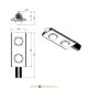 Светодиодный консольный светильник Магистраль v2.0 100, 110Вт ЭКО, линза 120°, IP 67, Дневной белый 4500К, 12980Лм