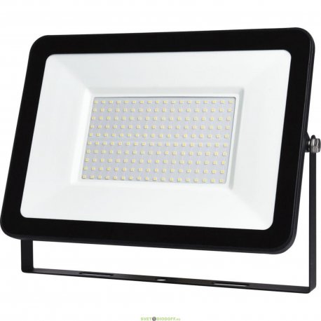 Светодиодный Прожектор тонкий Черный, LED 150,0W 220V 4200K IP65, 330x250x40