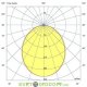 Линейный светодиодный светильник Классная доска Т-Линия Компакт 10Вт, 1090Лм, CRI90, 4000К Дневной, Опал, 500мм