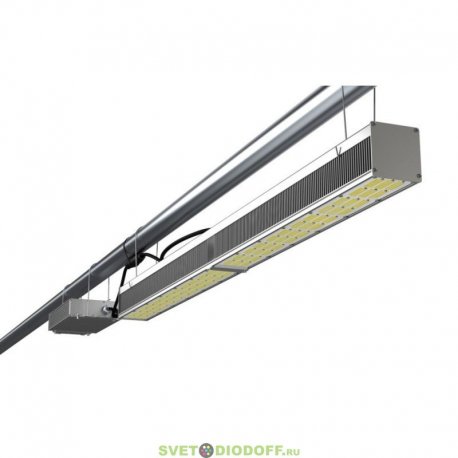 Профессиональный светодиодный светильник для теплиц и оранжерей Агро 620 R40, 620Вт, линза 120°, FITO