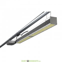 Профессиональный светодиодный светильник для теплиц и оранжерей Агро 620 R80, 620Вт, линза 120°, FITO