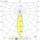 Грунтовый встраиваемый светодиодный светильник Грунт 12 М, 12Вт, 1400Лм, 3000К Теплый, оптика 25°