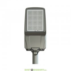 Уличный консольный светодиодный светильник Гроза М v2, 100Вт 3000К Теплый, линза 140×50° градусов, 16000Лм, 5лет