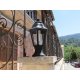 Уличный садовый светильник Fumagalli Mikrolot/Anna Черный, прозрачный 1xE27 LED-FIL с лампой 800Lm, 4000К