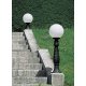 Уличный садовый светильник Fumagalli Microlot/GLOBE 250 черный, матовый