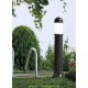 Столб фонарный уличный Fumagalli SAURO 1100 Е27 черный/опал 1,1м