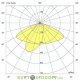 Консольный светодиодный светильник Люкс, ГРОЗА 220 L v2, 220Вт, 38280Лм, 4000К Дневной, линза 140×50° градусов, IP66