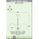Уличный подвесной светильник Fumagalli Sichem/Clobe250 3L черный/прозрачный (люстра)
